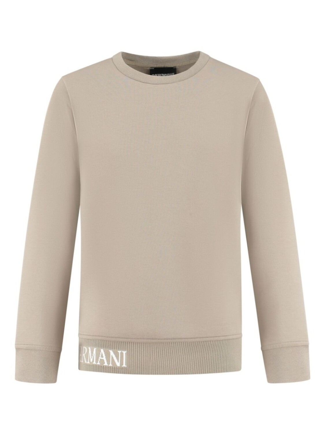

Толстовка с логотипом-интарсия Emporio Armani Kids, нейтральный цвет