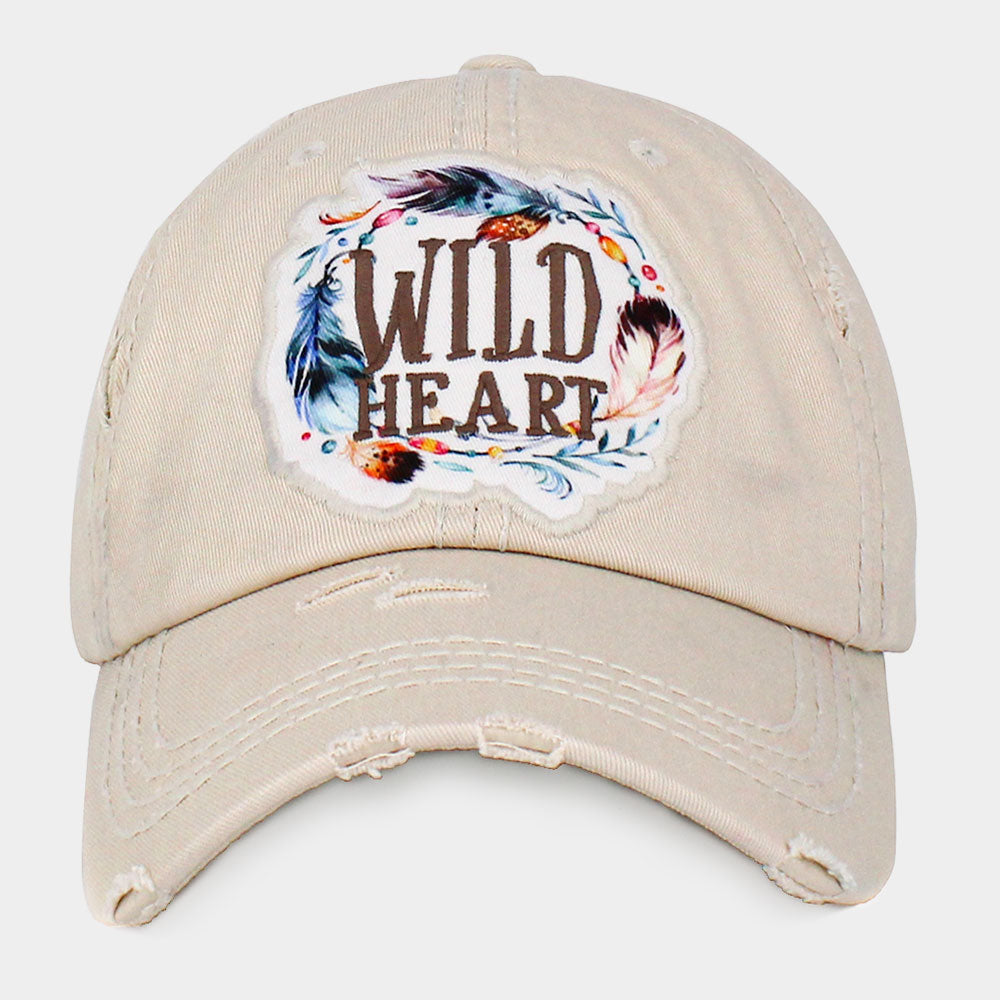 

Винтажная бейсболка WILD HEART FASHNZFAB, бежевый