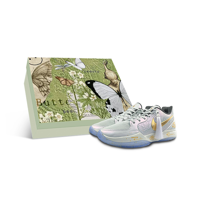 

Nike Баскетбольные кроссовки Ja 2 с низким верхом, амортизирующие, противоскользящие и износостойкие, мужские, белые