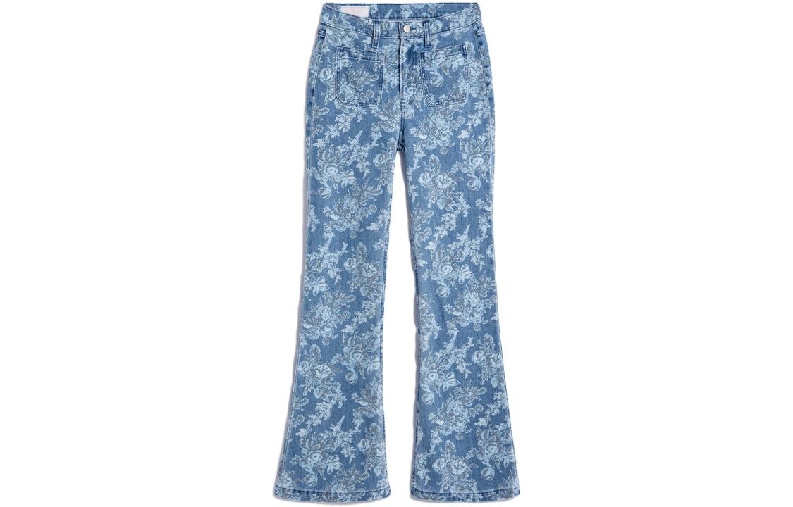 

Женские джинсы GAP, цвет Blue Printed