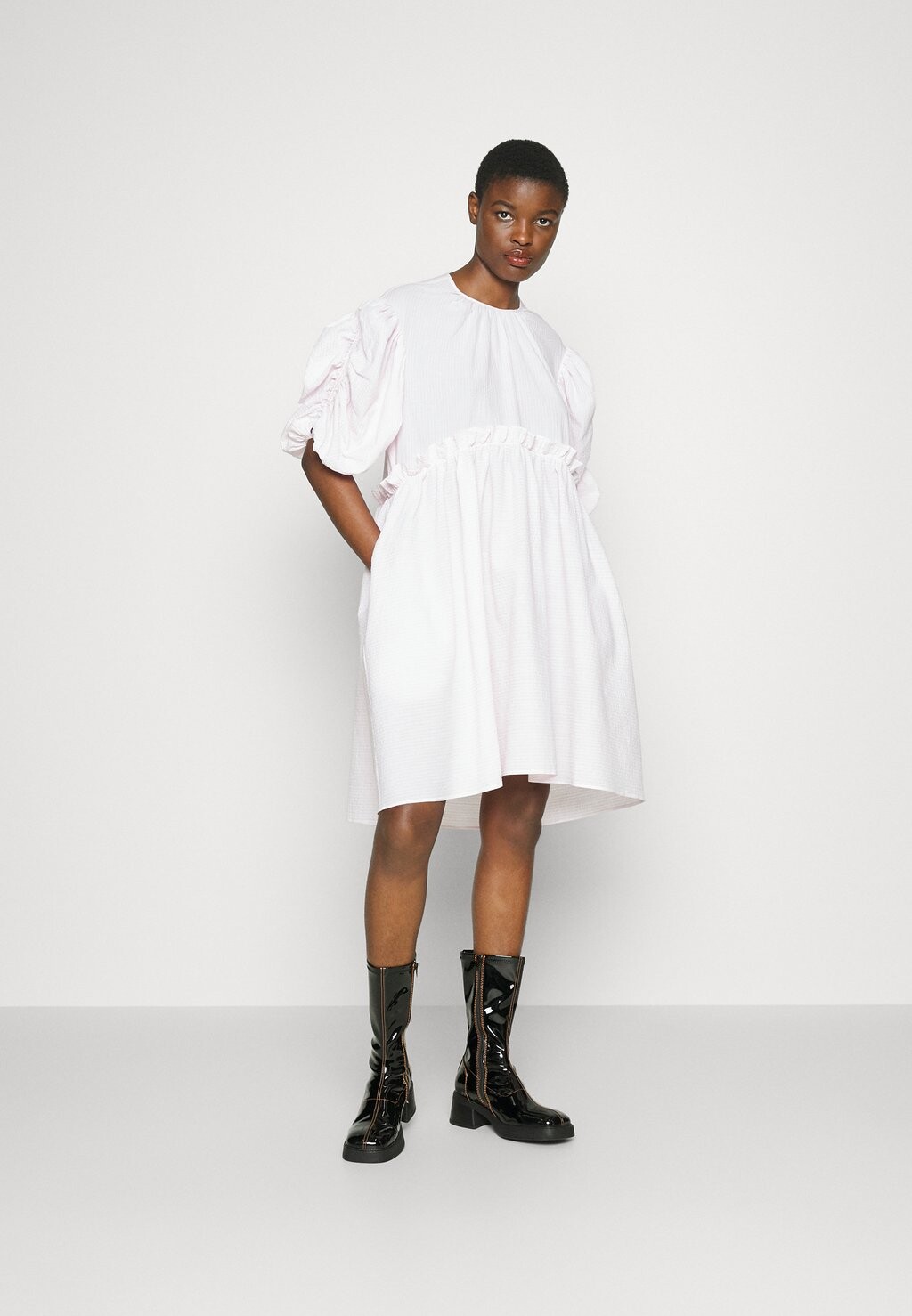 

Платье летнее Ada Dress Brogger, цвет pink/white