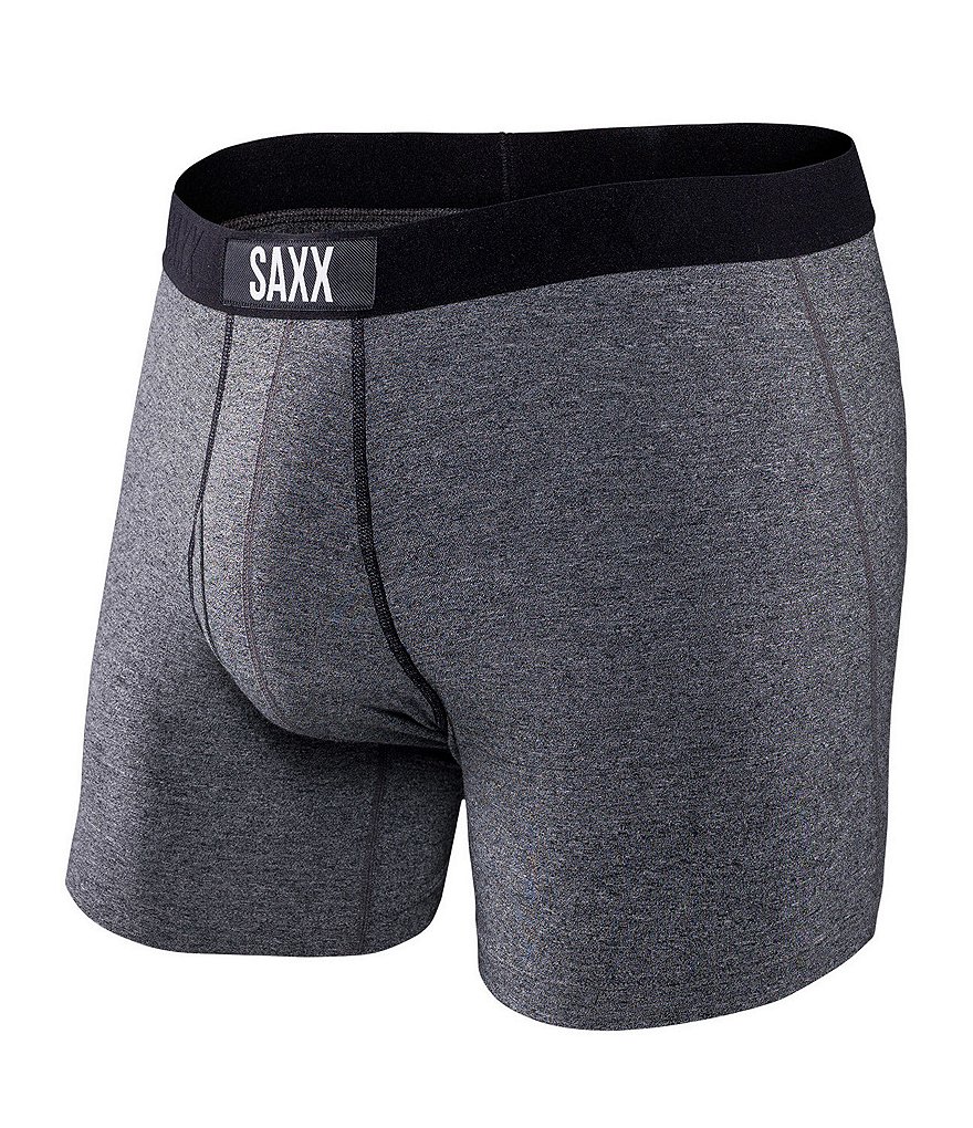 

SAXX Ultra Super Soft Solid 5Трусы-боксеры с внутренним швом, серый