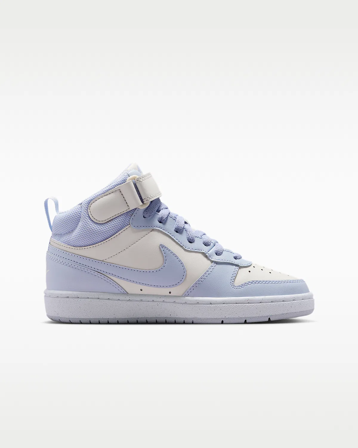 Кроссовки Nike Court Borough Mid 2 для детей, Platinum Tint/White/Ghost — фото 3