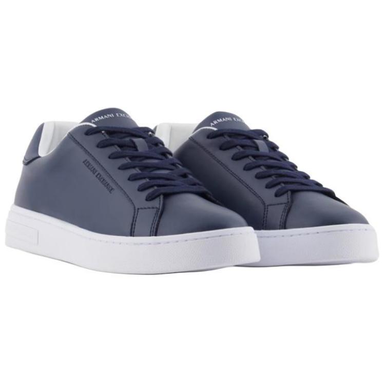 Кроссовки AE Low Top Skateboard Shoes мужские синие ARMANI EXCHANGE — фото 3