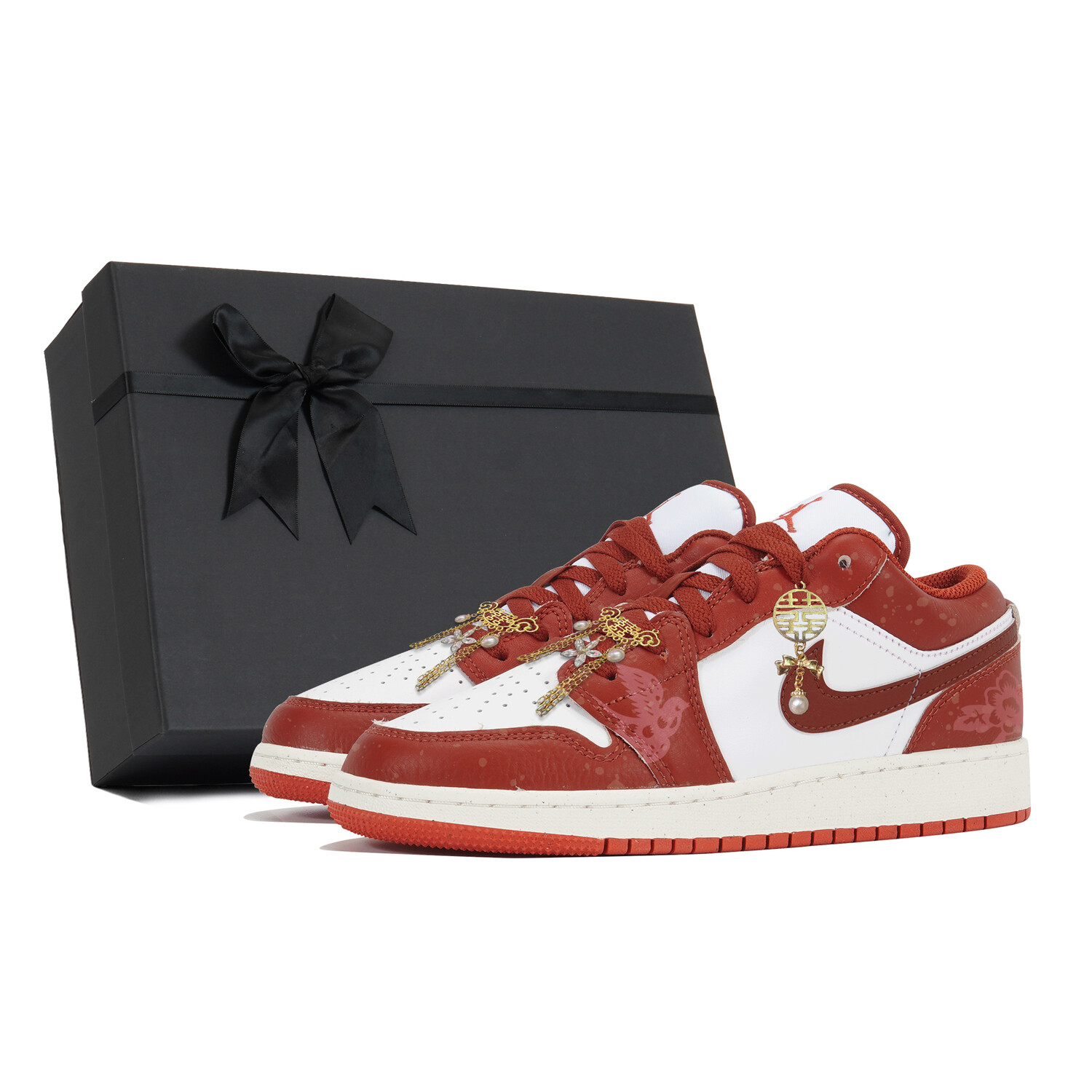 

Баскетбольные кроссовки Air 1 Vintage Men Low-Touch Red/White Jordan