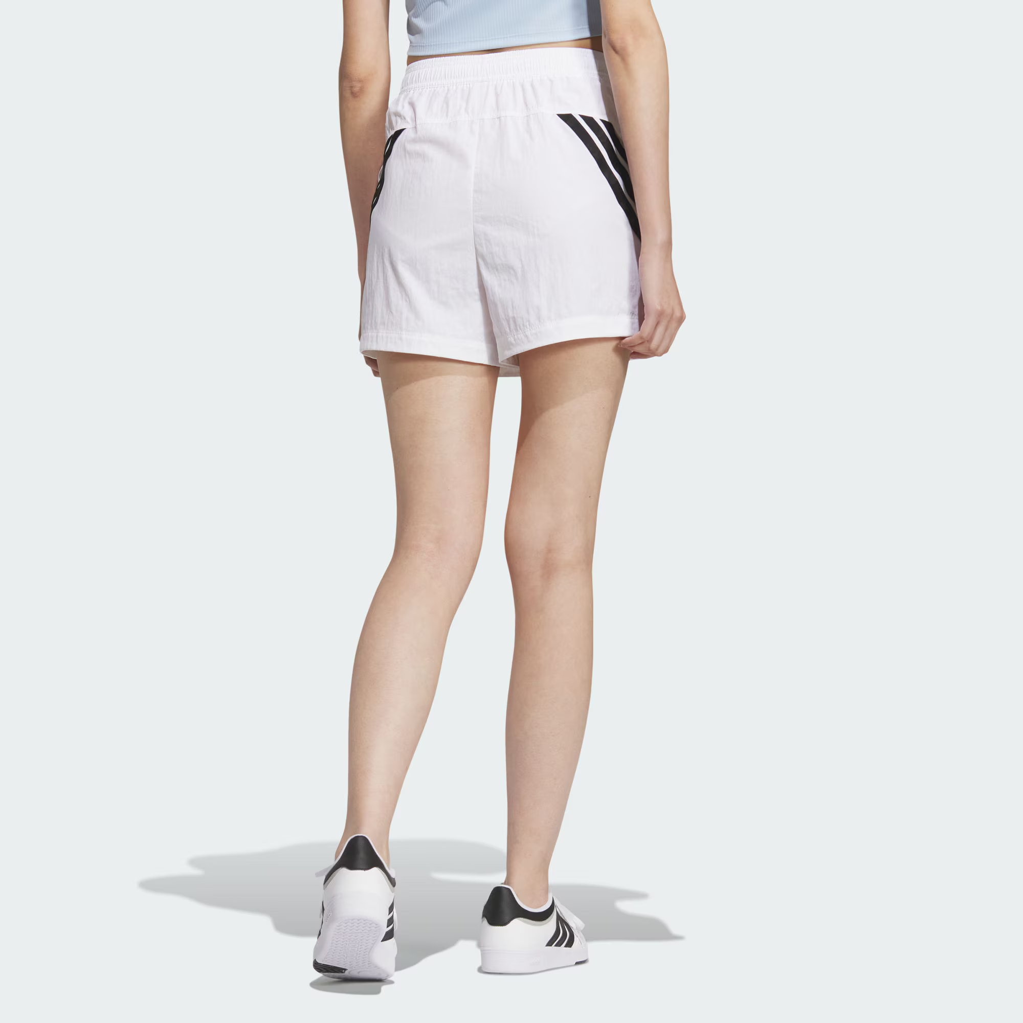 Adidas Тканые шорты Dance SS25 Casual Women's White/Black — фото 3