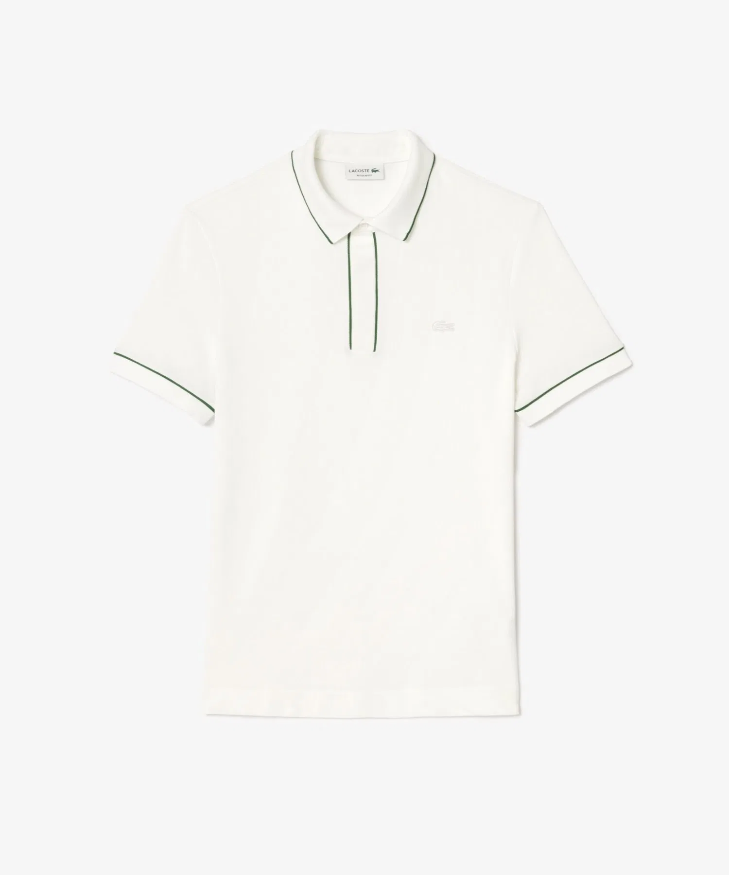 Поло-рубашка ORGANIC COTTON, контрастная окантовка, однотонная — фото 2
