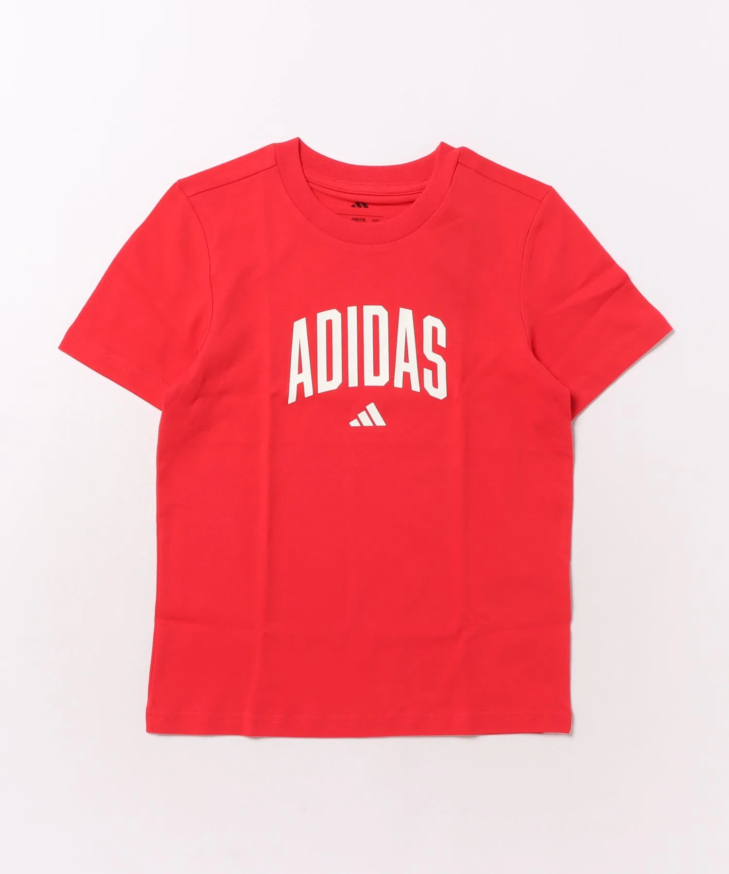 Детская футболка adidas KCOLLEG с графикой красная