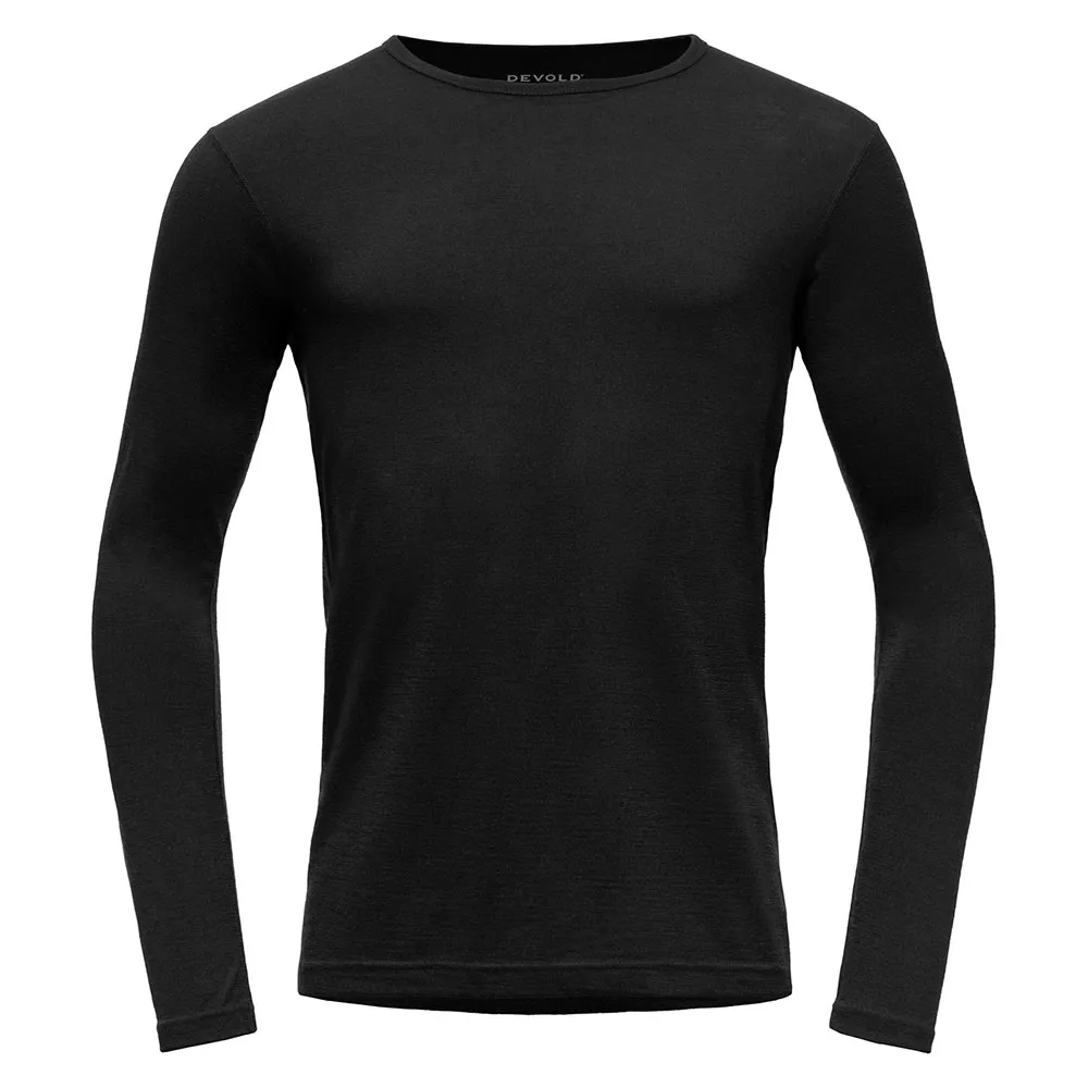 

Лонгслив DEVOLD OF NORWAY Breeze Plus Merino 200, черный