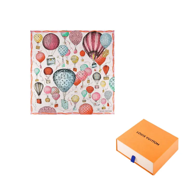 

LOUIS VUITTON Квадратный шарф, Rose Light Pink