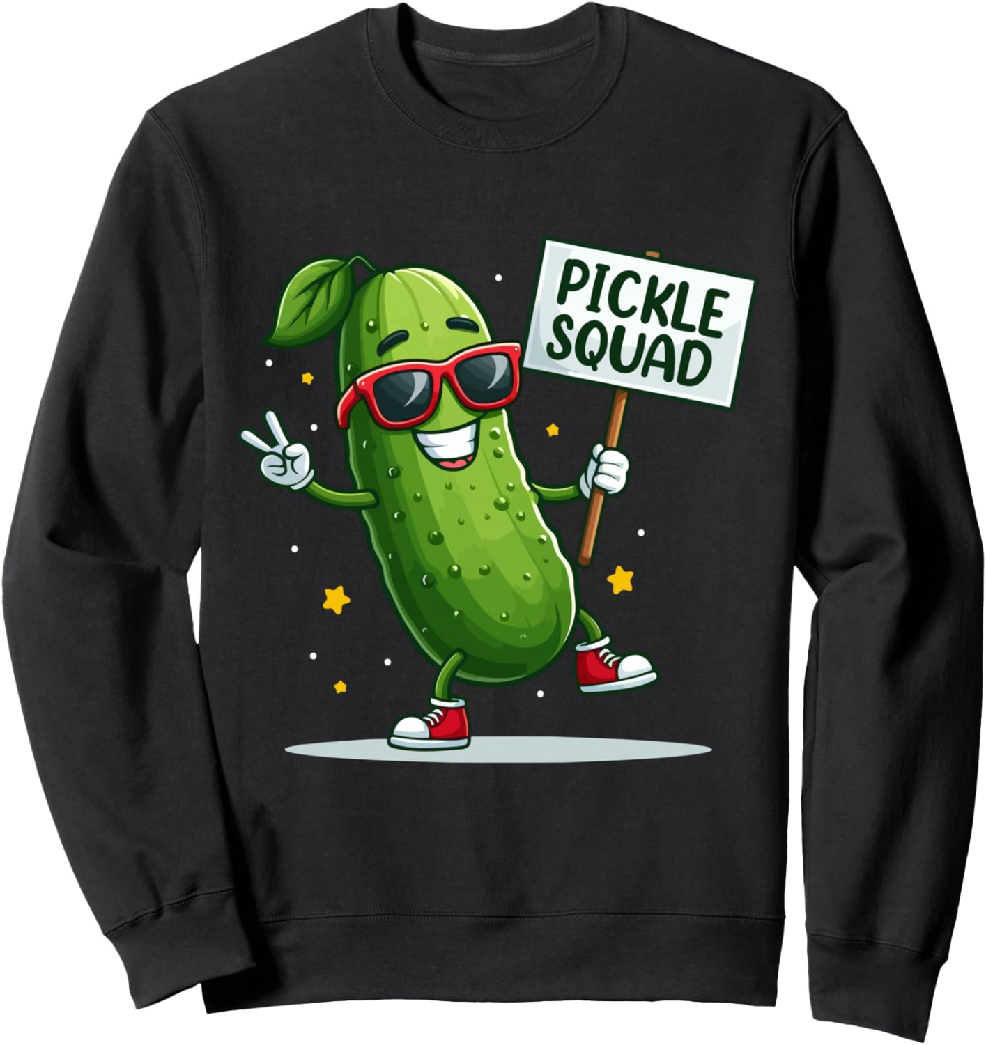 

Толстовка Pickle Squad Funny Pickled Cucumber Gift For Dill Lovers, черный