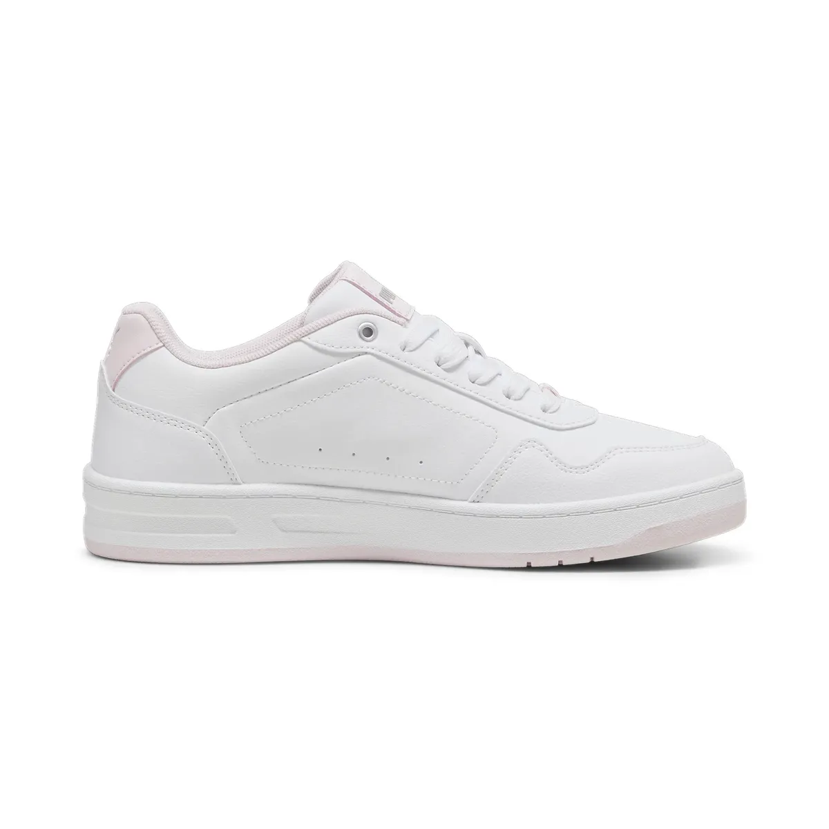 Кроссовки PUMA "COURT CLASSY", цвет Puma White-Whisp Of Pink- Puma Silver — фото 3