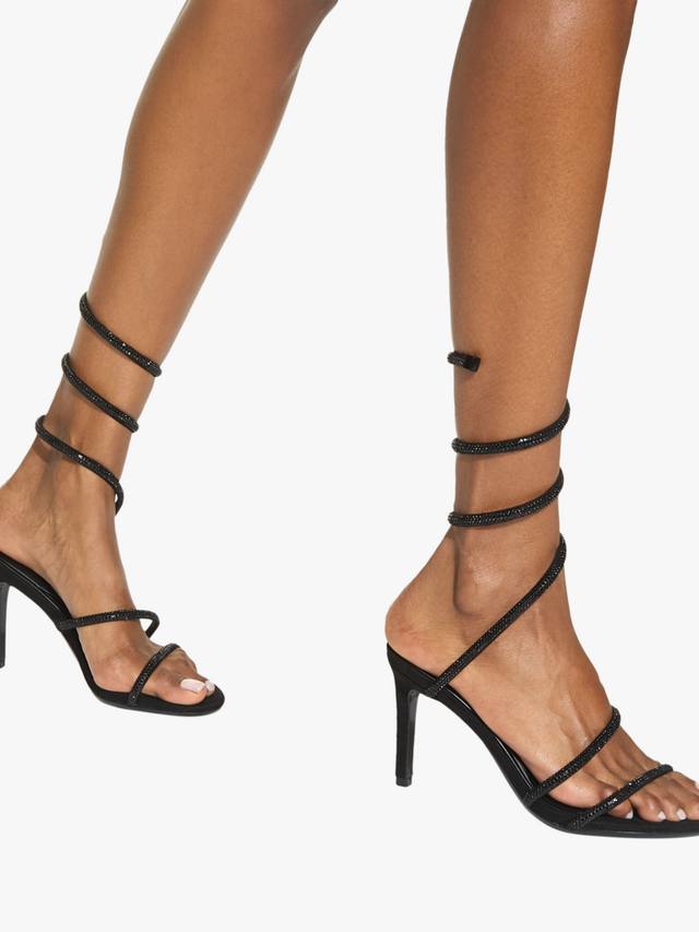 Сандалия на шпильке Athena с винтовым каблуком Kurt Geiger London, Black — фото 2