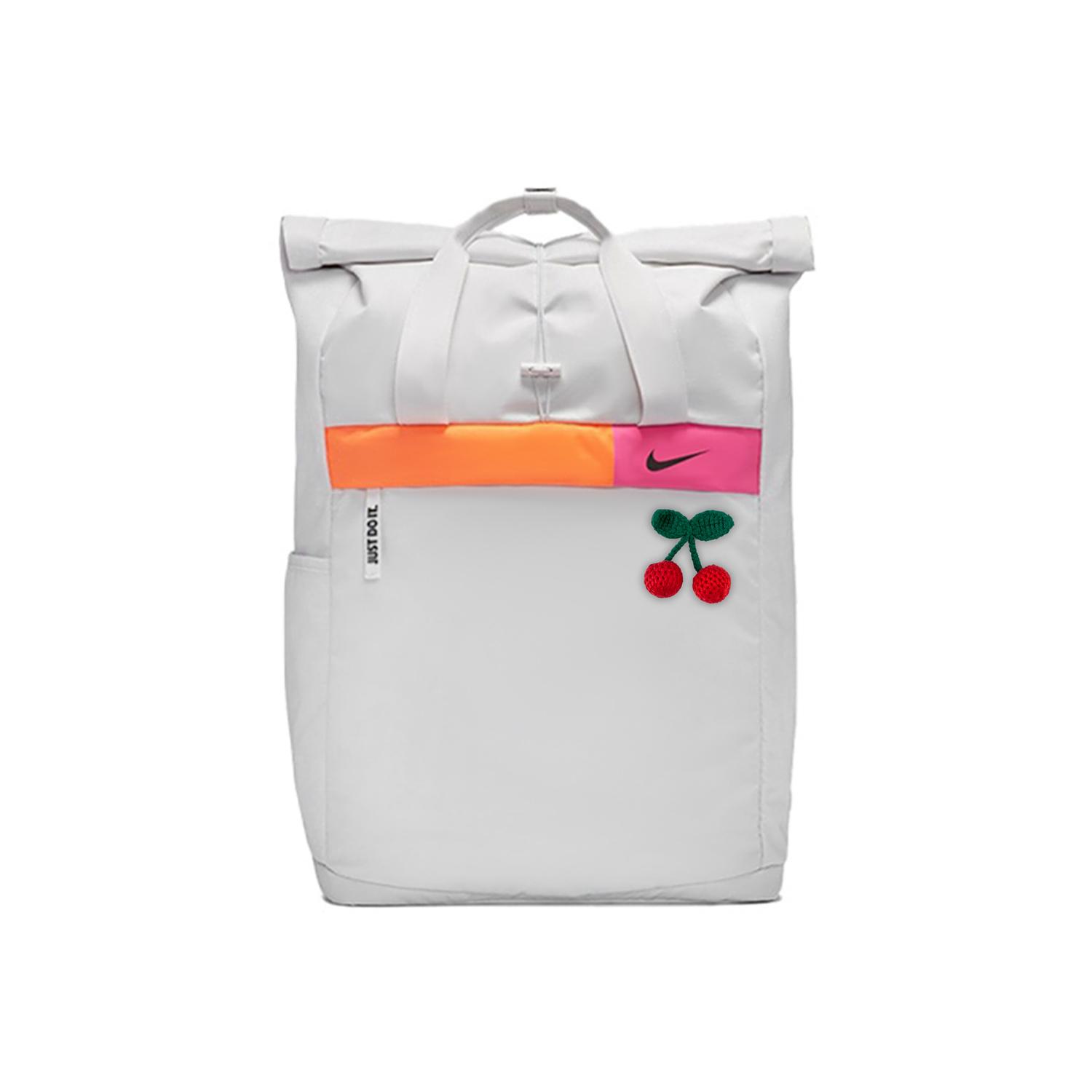 

Nike Тканевый рюкзак унисекс светло-серебристый серый, Meowth Cherry