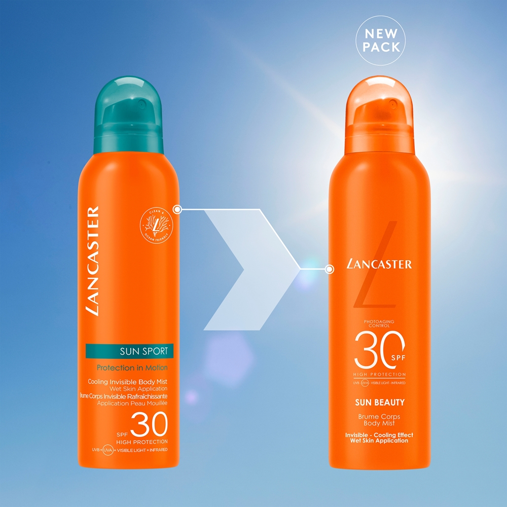 Sun Beauty Body Mist Охлаждающий солнцезащитный спрей SPF 30 Lancaster, 200 мл — фото 2