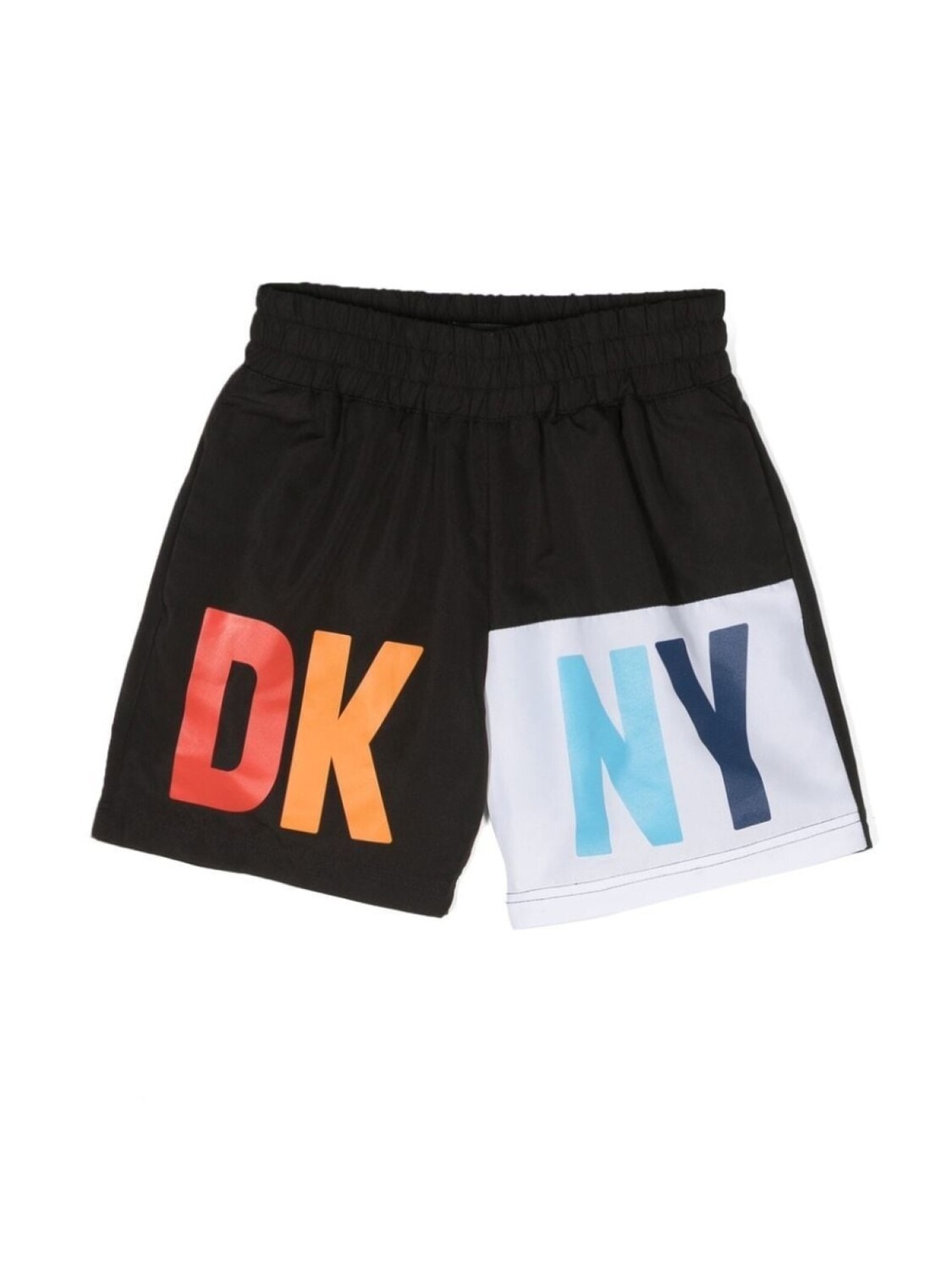 

Dkny Kids плавки-шорты с логотипом, черный