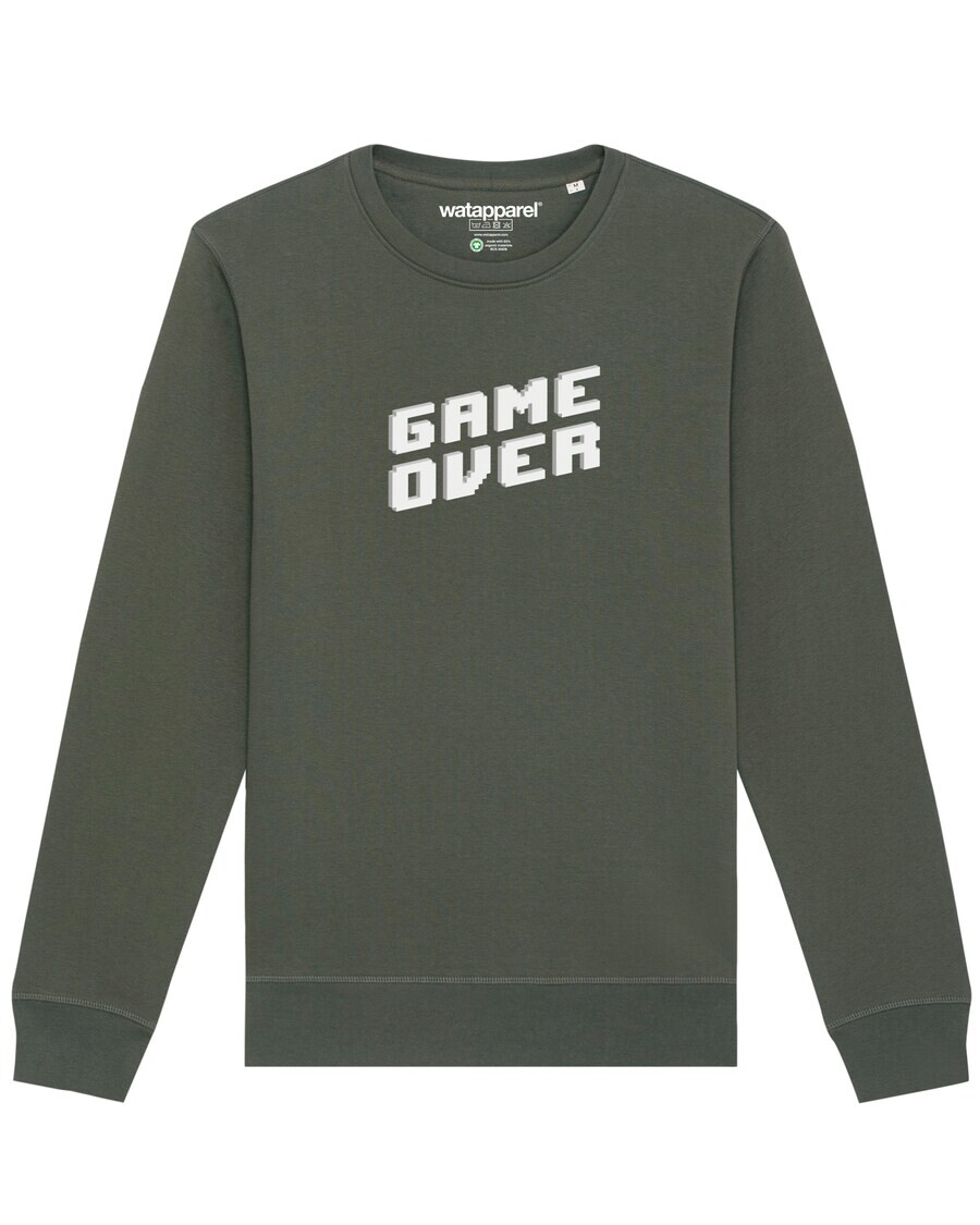 

Свитер Watapparel Sweatshirt Game Over, хаки