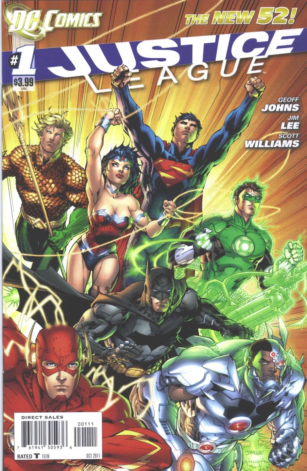 

The New 52 Justice League #1 Direct edition (The New 52 Justice League, #1) (DC Comics)