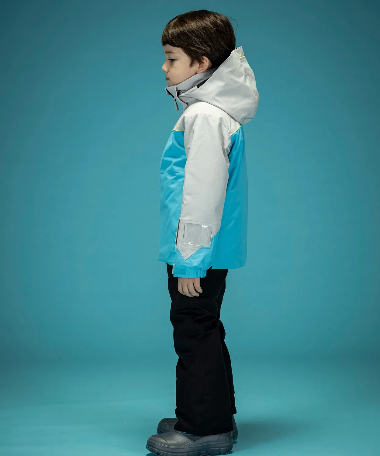 Детский костюм для ски-туров Color Blocking Junior Two-piece phenix, синий — фото 4
