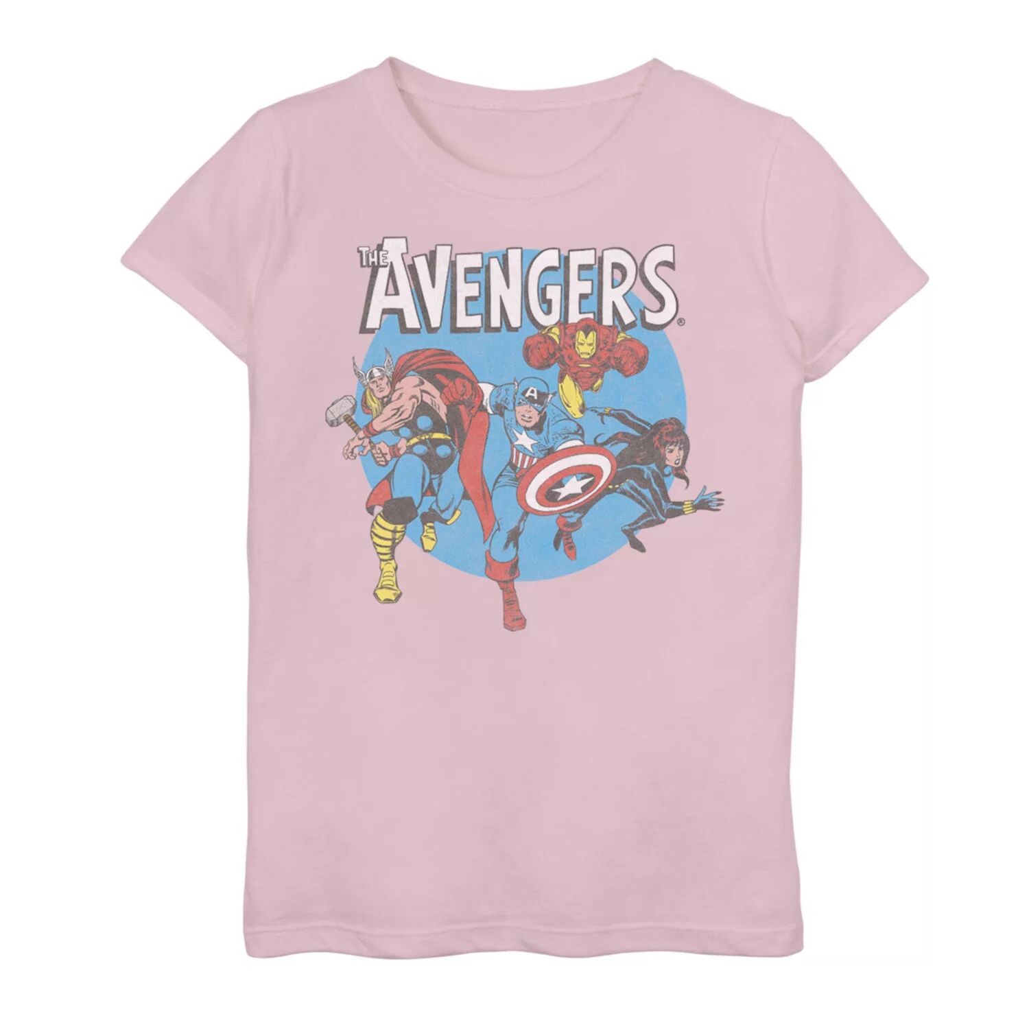 

Футболка с рисунком Marvel Avengers для девочек 7–16 лет Marvel