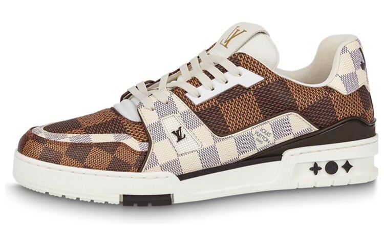 Кроссовки унисекс Louis Vuitton, белый/коричневый/серый