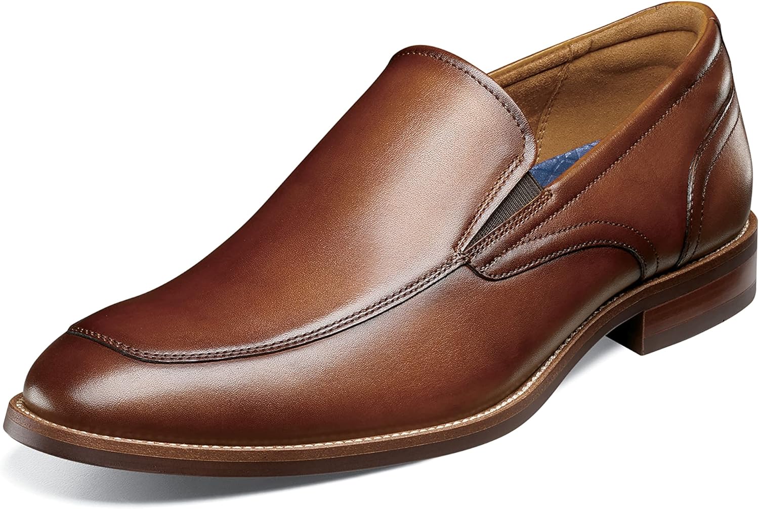 

Мужские слипоны Florsheim Rubano с носком-мокасином, Cognac