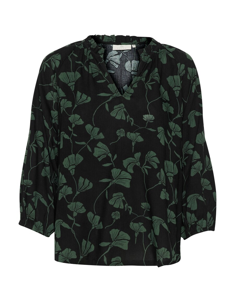 

Блузка с коротким рукавом Kaffe Blouse Sigrid, черный