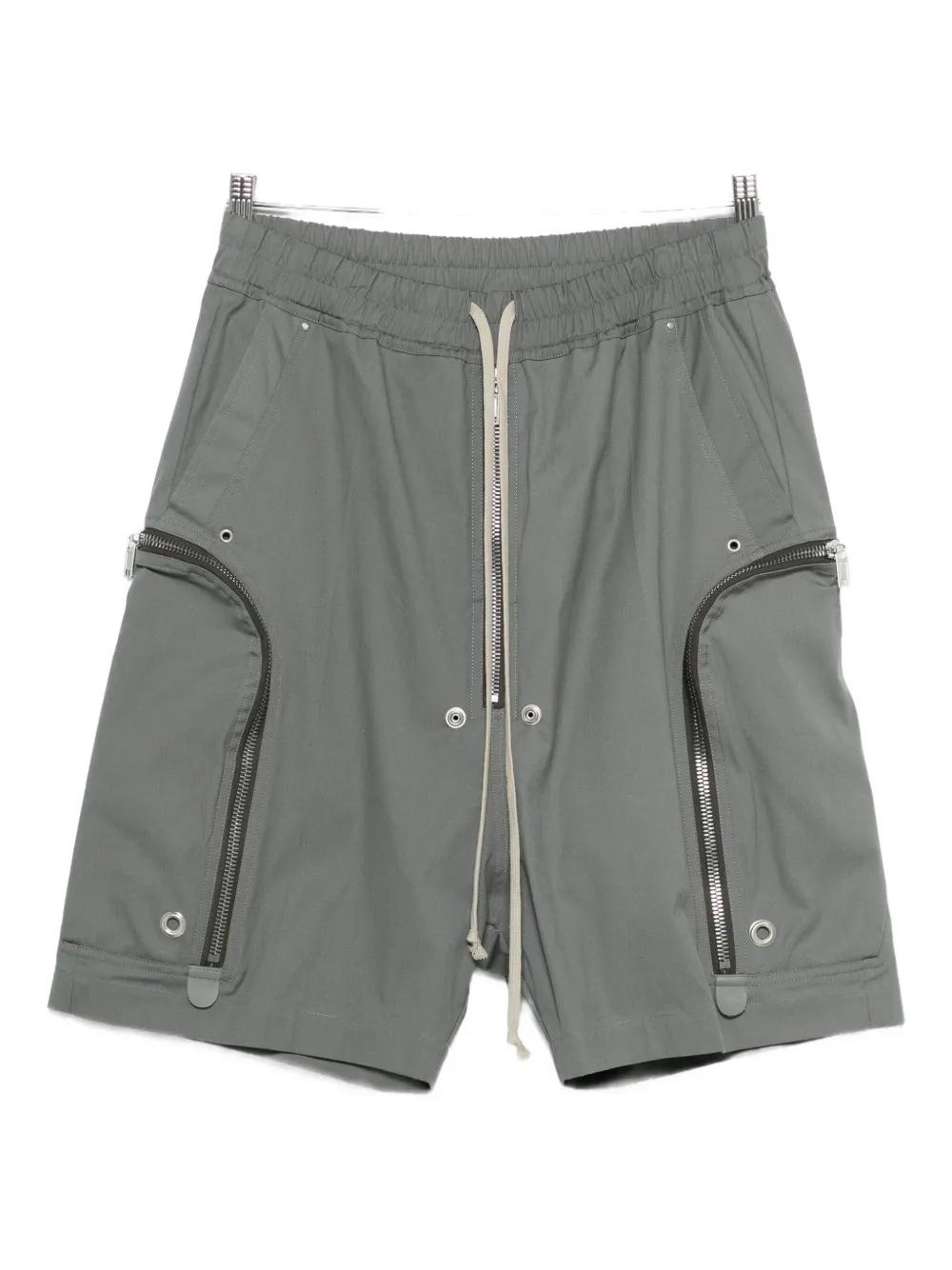 

Шорты с молниями Rick Owens, серый