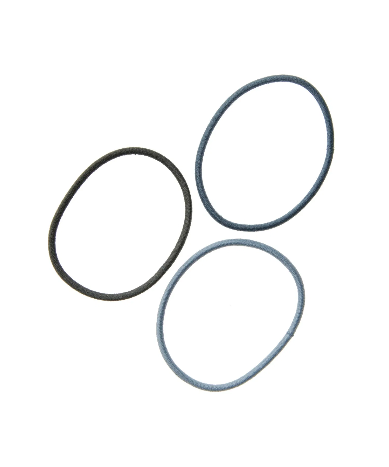 Резинка для волос кольцо, ассорти 3 цвета, серый, Muji