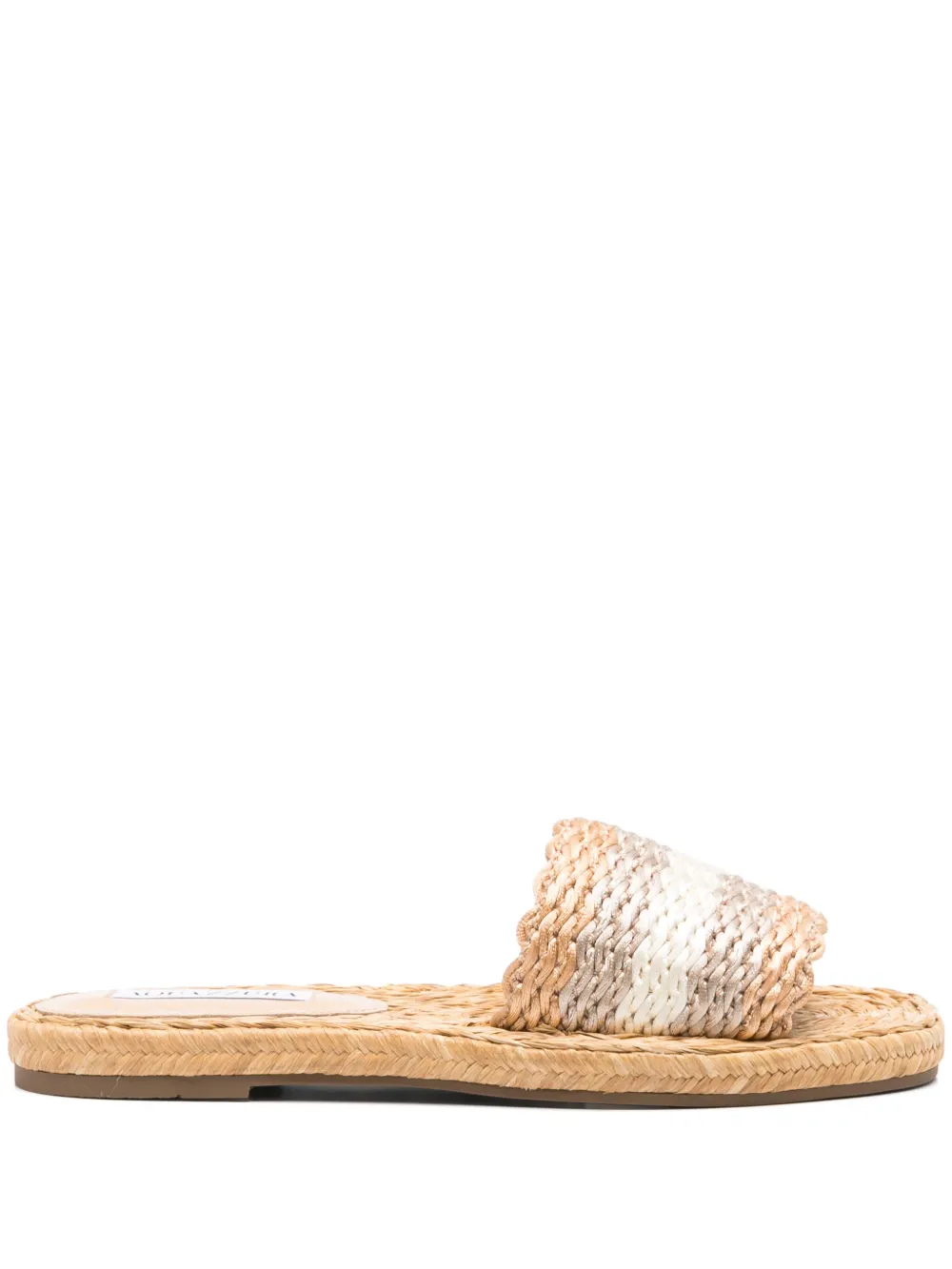 Шлепанцы Pya Aquazzura, нейтральный