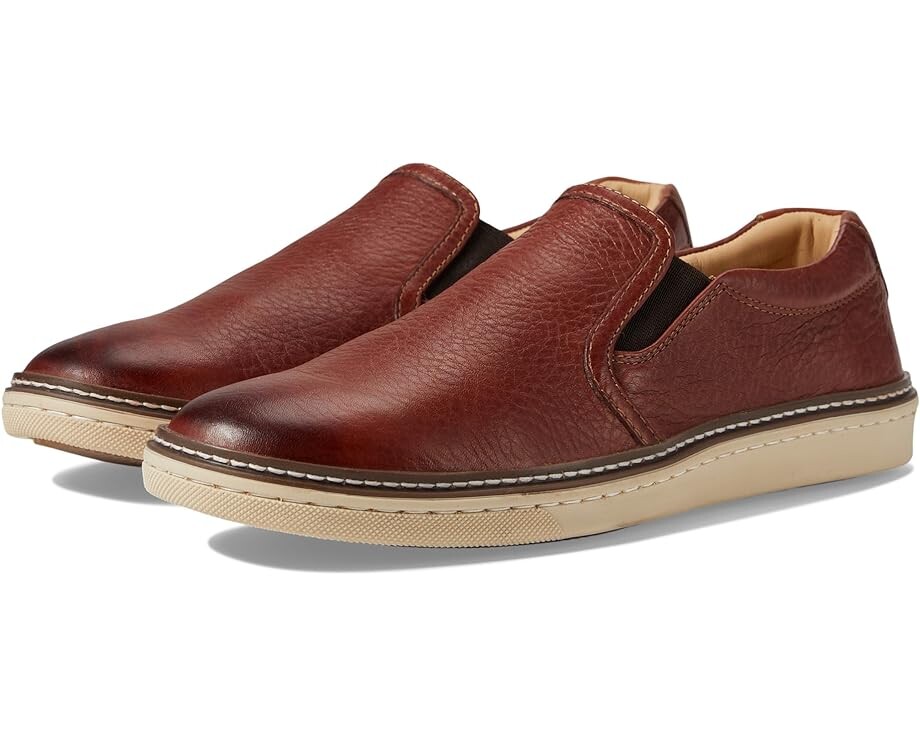 

Лоферы Johnston & Murphy Mcguffey Slip-On, цвет Dark Brown Full Grain