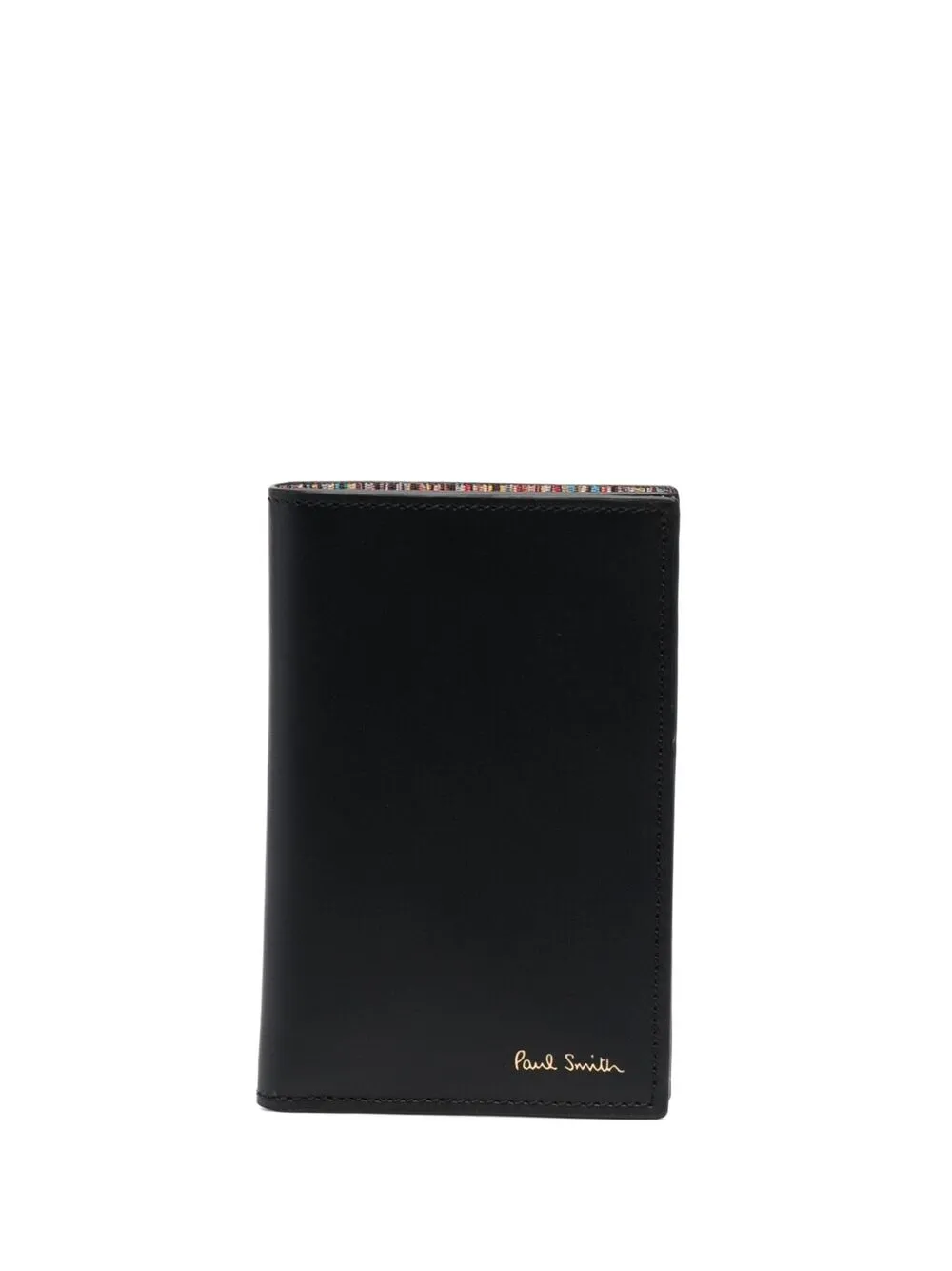 

Картхолдер со вставкой в полоску Paul Smith, черный
