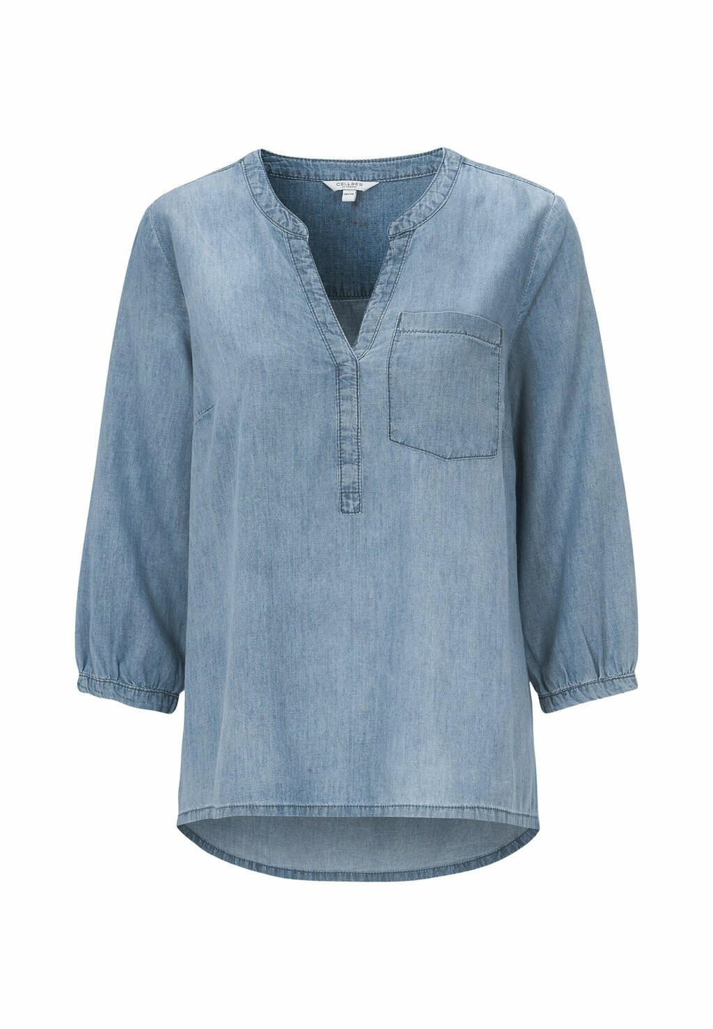

Блузка With Chest Pocket Cellbes of Sweden, светло-голубой деним