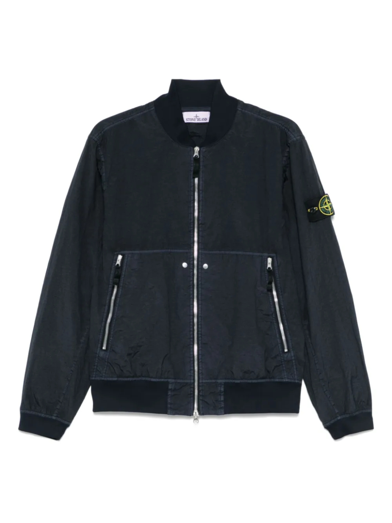 

Куртка-бомбер с значком компаса Stone Island, синий