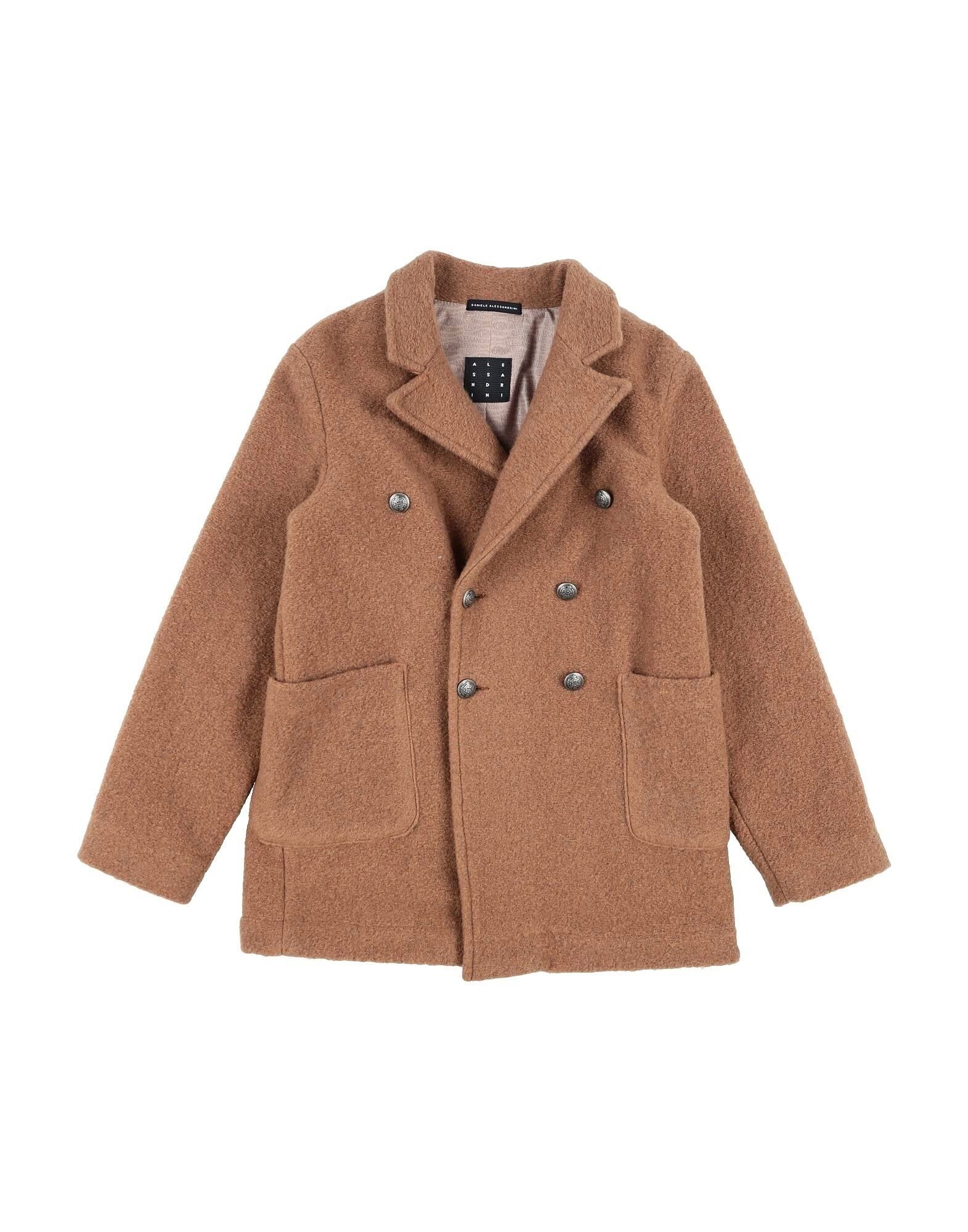 

Пальто для мальчиков Daniele Alessandrini, коричневый