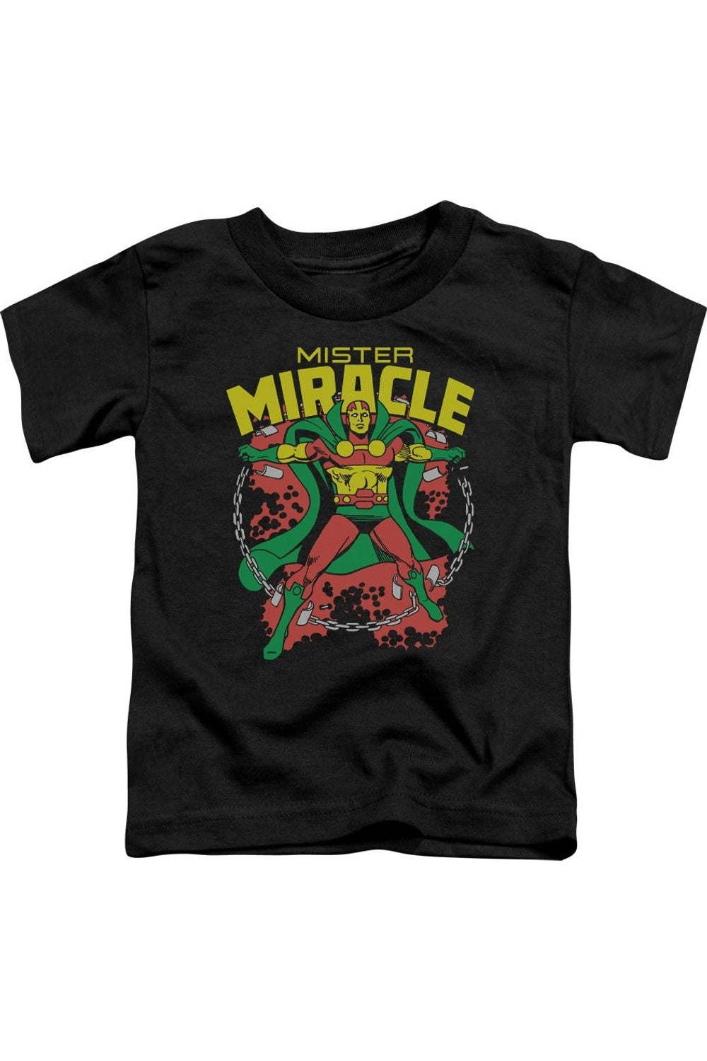 

Футболка с коротким рукавом Mr Miracle для малышей от DC Comics Gildan, черный
