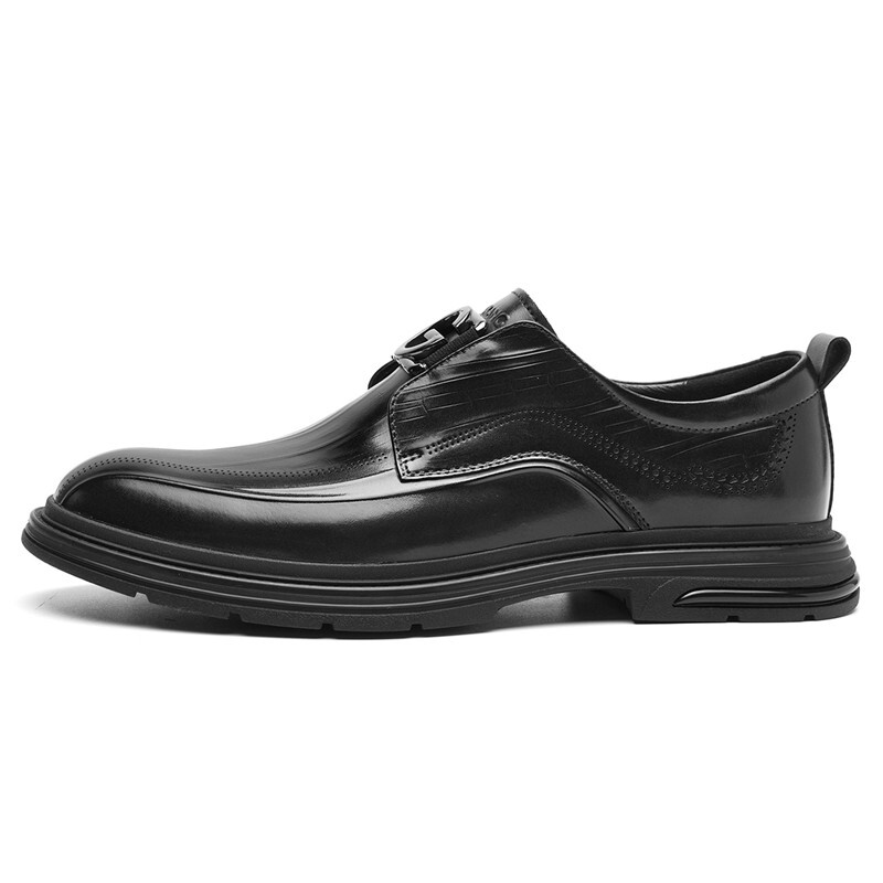 

Туфли AOKANG Dress Shoes Men Low-Top Black