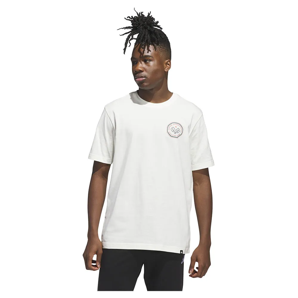 

Футболка с коротким рукавом adidas Country Club Scenic Graphic, белый