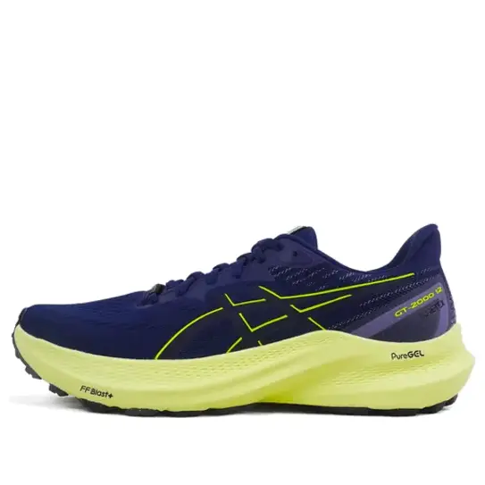 

Кроссовки gt-2000 12 gtx 'navy green' Asics, синий