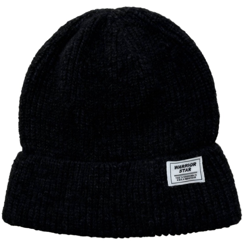 

Шапка из полиэстера Unisex WARRIOR, черный