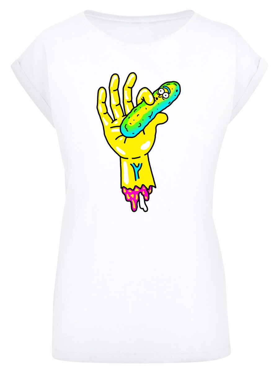 

Рубашка F4NT4STIC Rick and Morty Pickle Hand, белый