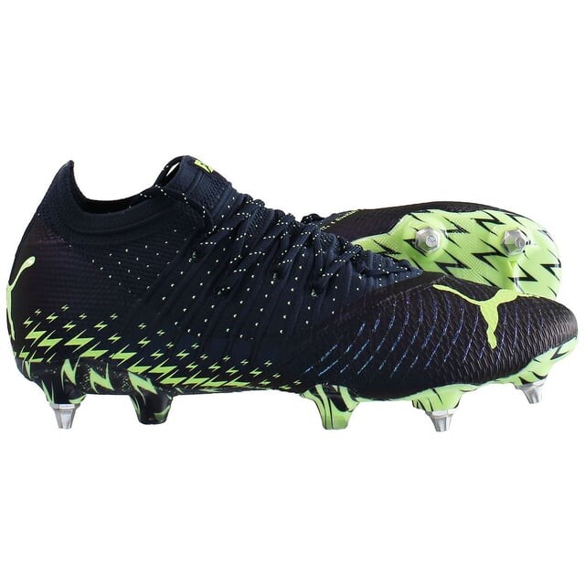 Черные мужские футбольные бутсы Future 1 4 mxsg Puma, черный — фото 4