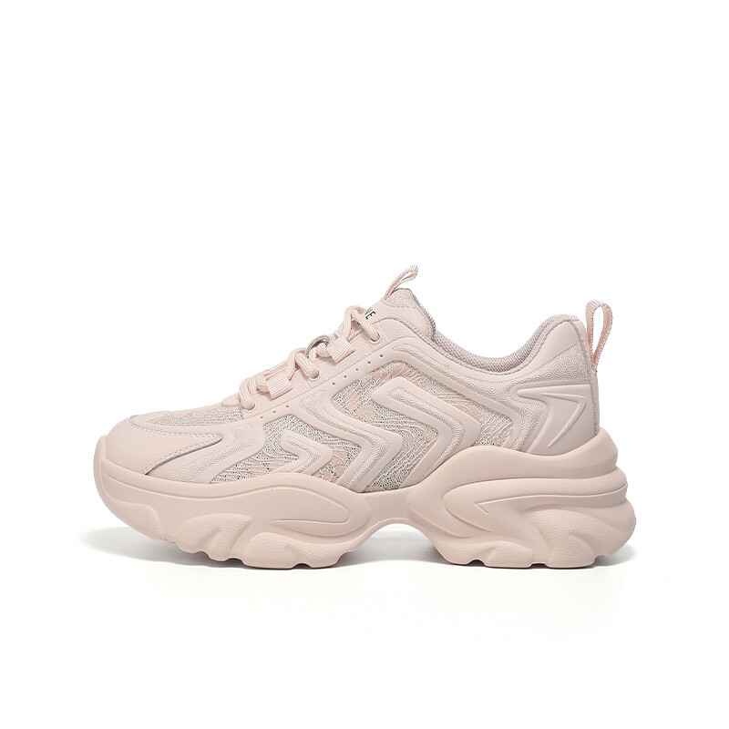 

Кроссовки DAPHNE Chunky Sneakers Women's Low-Top, Бежевый, Кроссовки DAPHNE Chunky Sneakers Women's Low-Top
