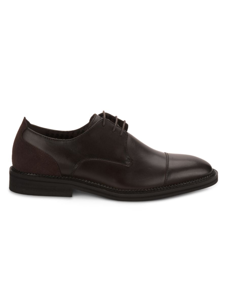 

Кожаные туфли дерби Karl Lagerfeld Paris, цвет Dark Brown