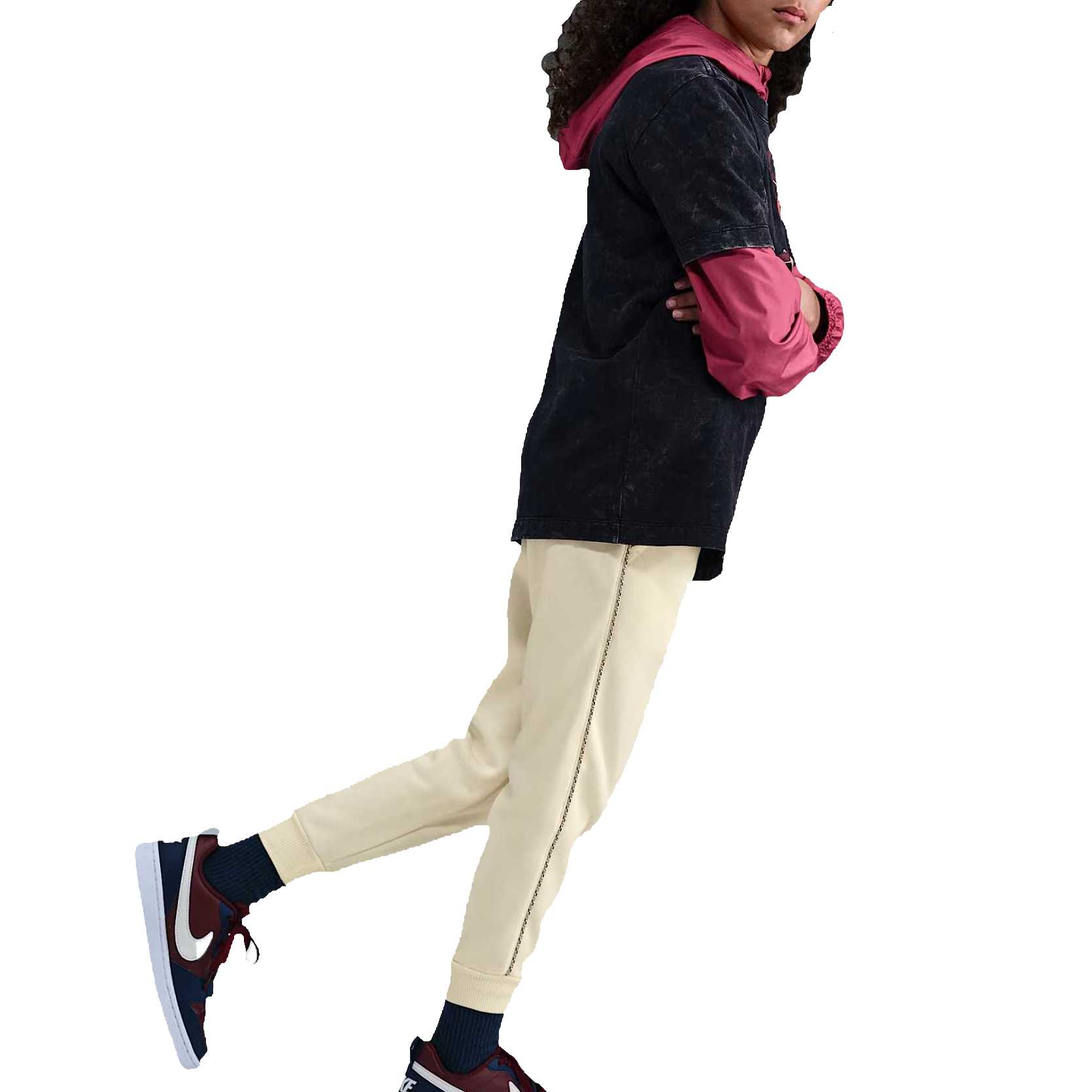 Брюки Sportswear Club SS25 Kids' Nike, хаки — фото 3