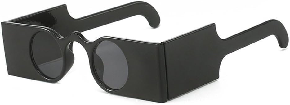 

Ретро уникальные квадратные женские солнцезащитные очки, модные, с маленькими круглыми линзами, защита от УФ-излучения UV400, женские очки с широкими дужками и леопардовым принтом SKFGNX, Black Gray