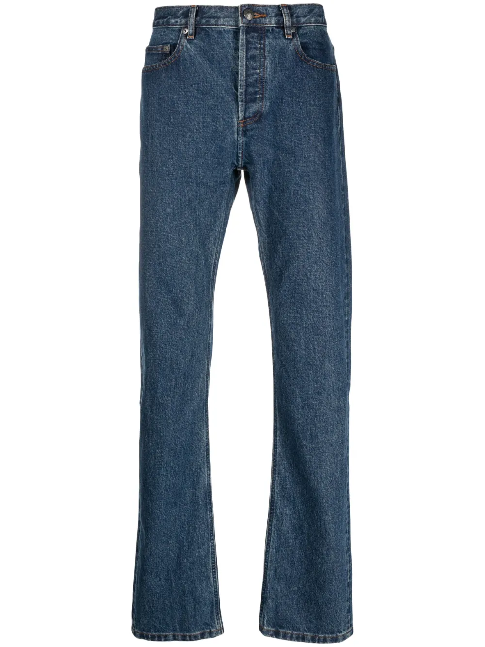 

Прямые джинсы A.P.C., синий