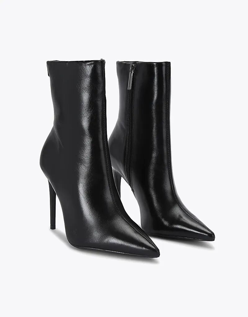 Высокие ботильоны KG Kurt Geiger Tokyo из черной кожи — фото 2
