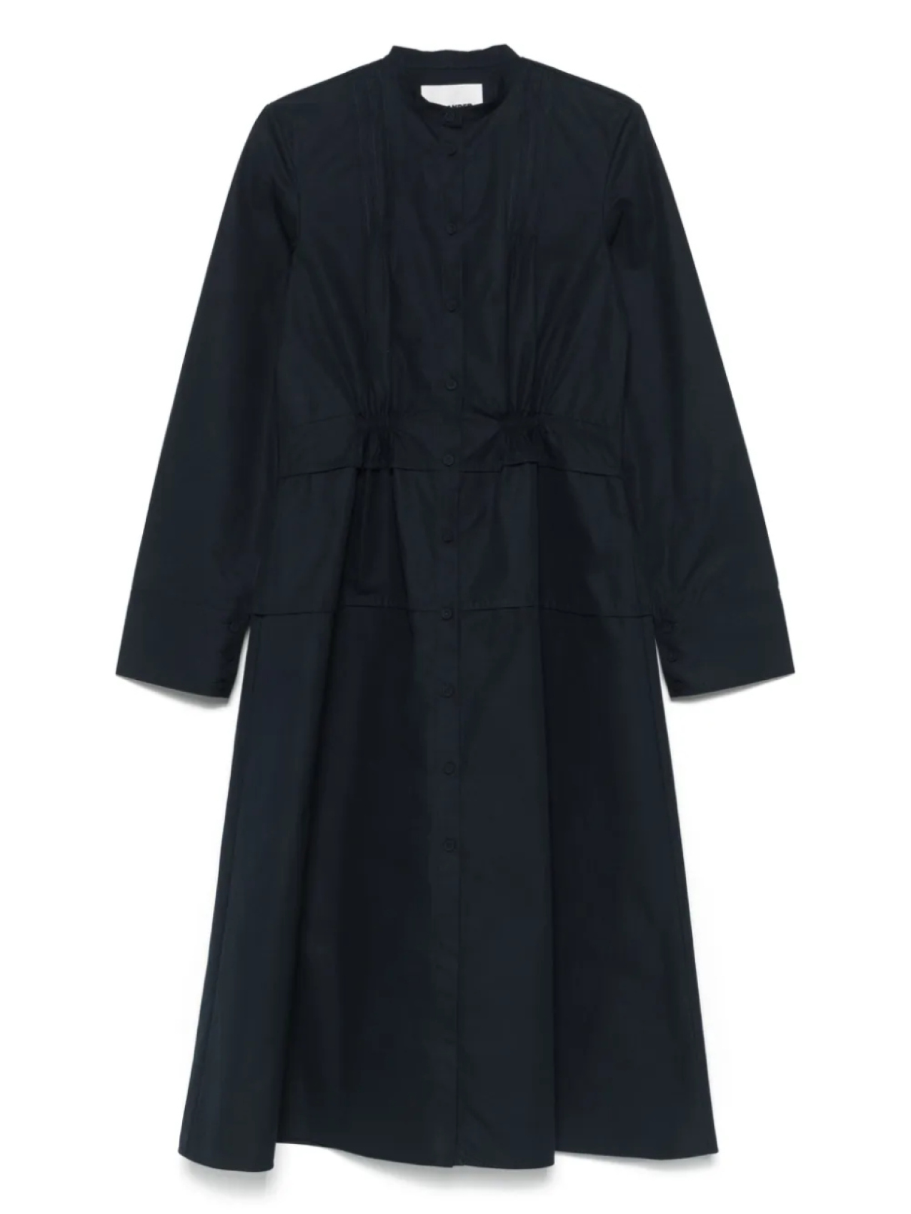 

Платье из органического хлопка Jil Sander, синий