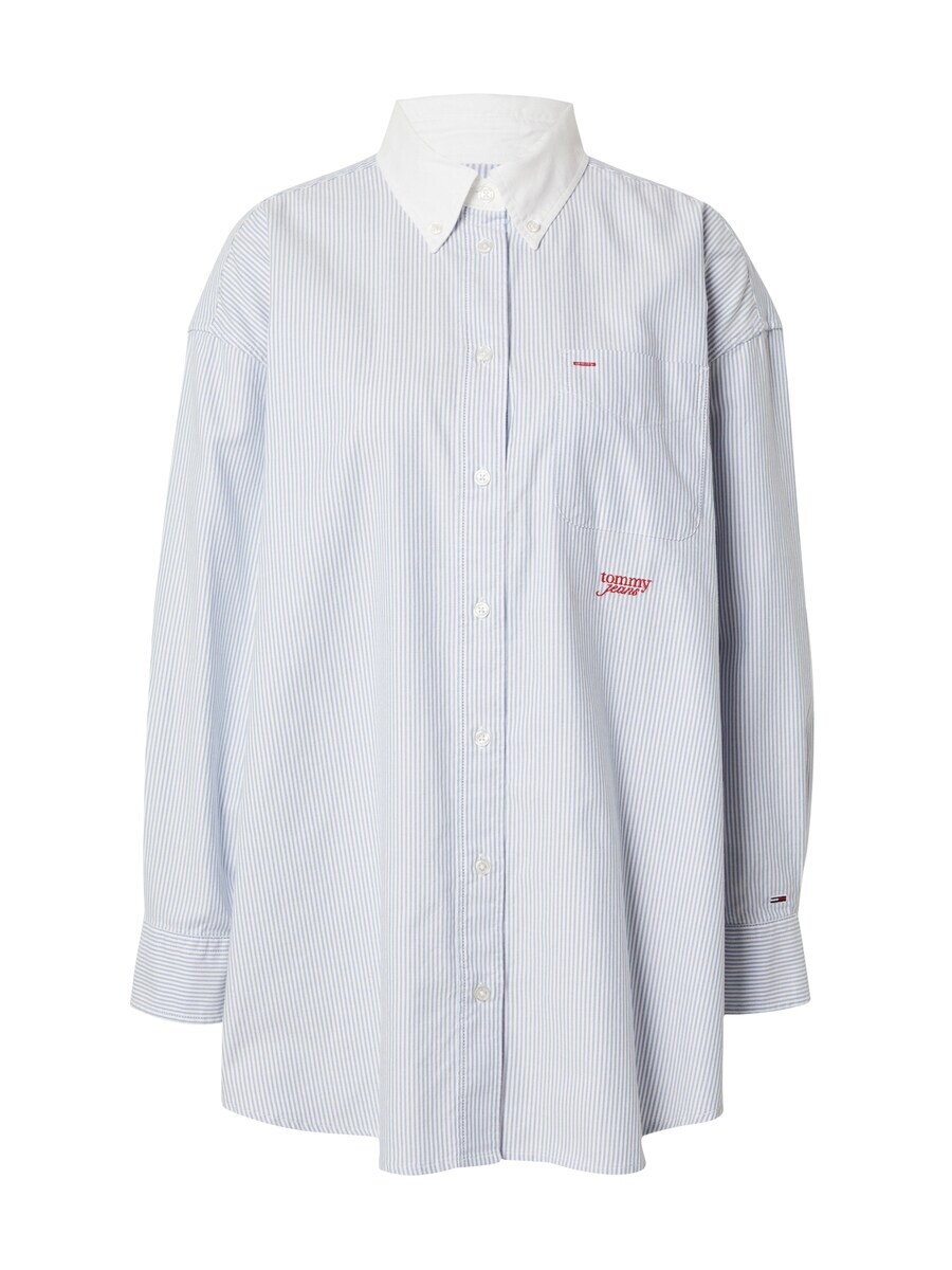 

Длинная блузка Tommy Jeans Blouse, светло-синий